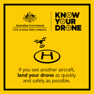 Know your drone - land your drone