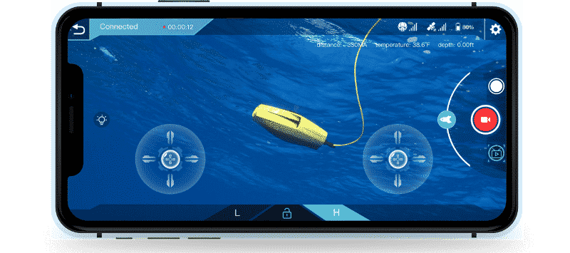 Chasing Dory Underwater Drone - Smart controller