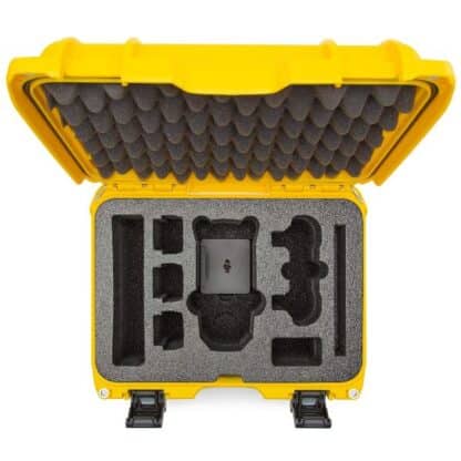 Nanuk 915 DJI Air 2S fly more Yellow case top view- Kingfisher Drone Services