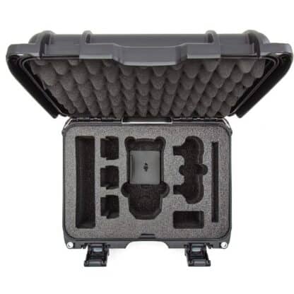 Nanuk 915 DJI Air 2S fly more black case top view- Kingfisher Drone Services