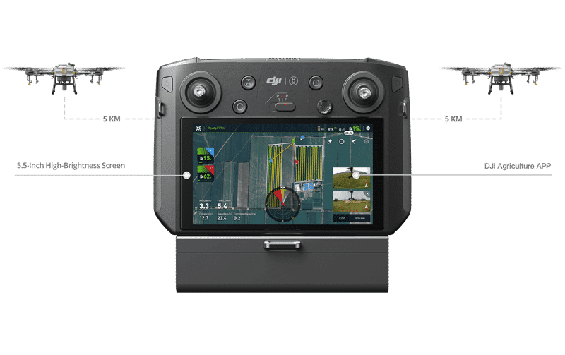 Agras T10 Controller - Kingfisher Drone Services