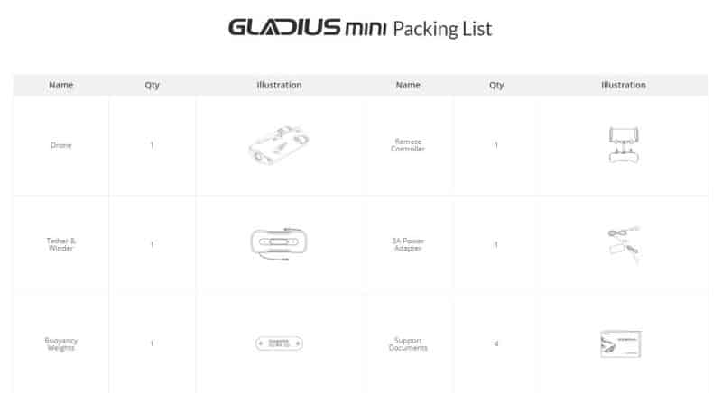 Chasing Gladius Mini - In the box