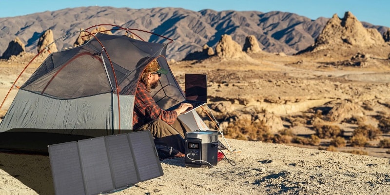 Ecoflow 160W solar panel - portable