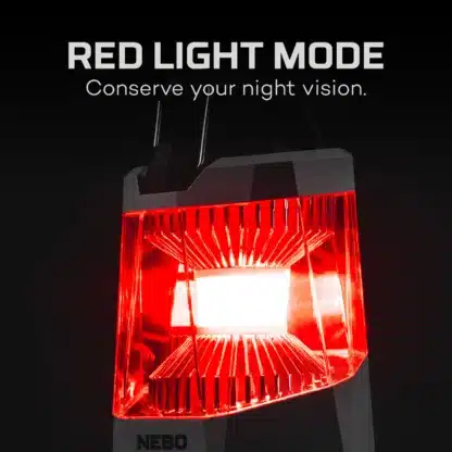 Galileo 1000 Flex Rechargeable Lantern red light mode