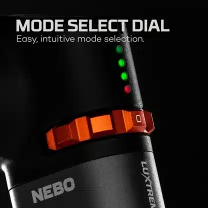 Nebo Luxtreme SL75 Rechargeable Spotlight mode select