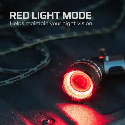 Nebo Luxtreme SL100 Rechargeable Spotlight red light mode