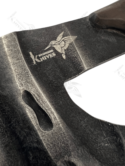 Kingfisher Knives AXE- 8 With Nylon Sheath engraving